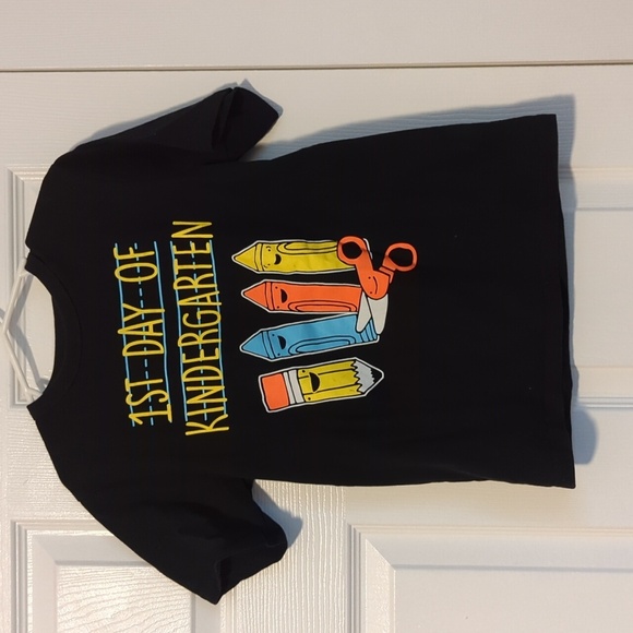 Children's Place Other - Boys NWOT Children's Place Black 1st Day or Kindergarten T-shirt Size Small